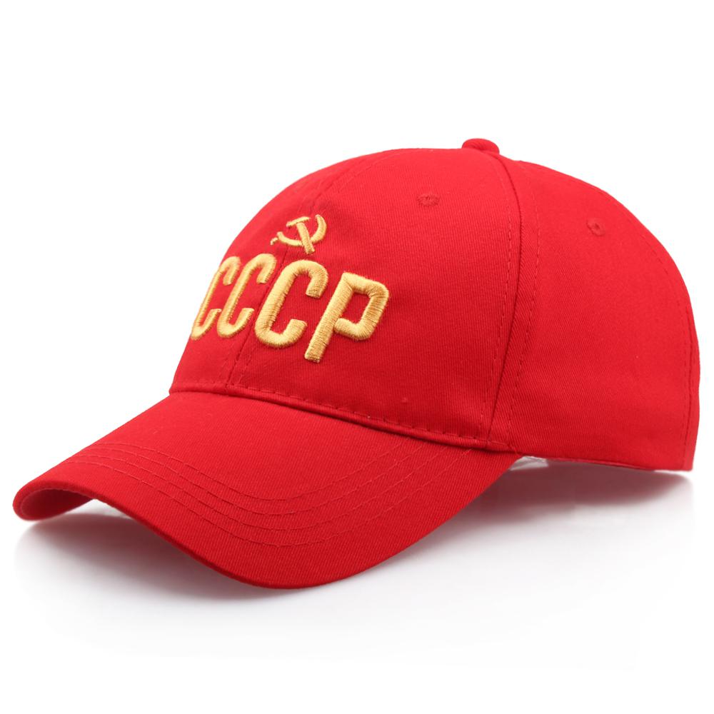CCCP USSR Russiane Cap Soviet Memorial Baseball Cap Outdoor Hat