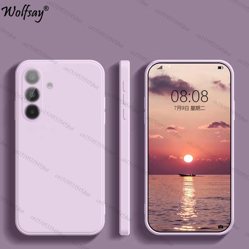 

Чохол для Samsung Galaxy A17 Чохол Протиударний М який Оригінальний Рідкий Силіконовий Задній Чохол Samsung A17 Чохол для Samsung A17 TPU Funda For Samsung A17