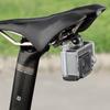 Soporte de Cámara de Acción para Sillín Aleación de Aluminio Adaptador de Soporte para Cámara de Acción Base Portafotos para Tija de Sillín de Bicicleta para Gopro Cámara de Acción de Bicicleta
