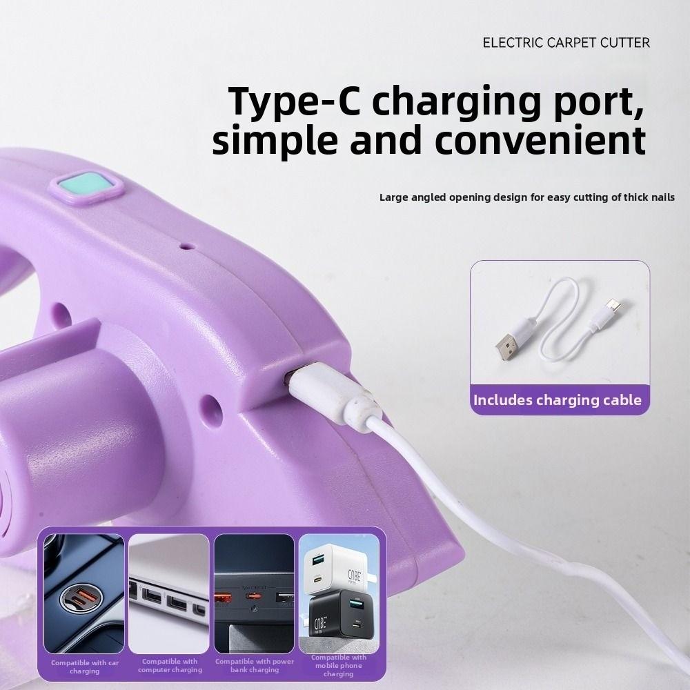 Ergonomic Handle Electric Scissors Precision Cutting Leather Cutting Tool  Cutting Fabric