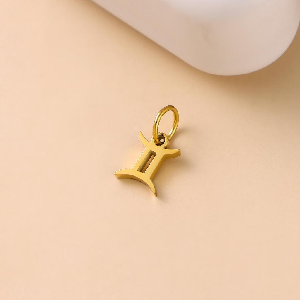 Pendentifs Colliers en Acier Inoxydable Douze Constellations – Design Élégant, Petit et Exquis