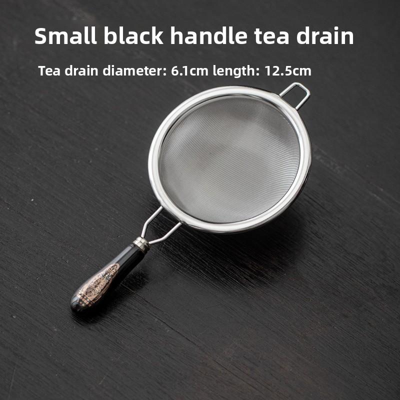 Długi uchwyt wielokrotnego użytku zaparzacz do herbaty ze stali nierdzewnej sitko do herbaty liściastej sitko do przypraw sitko do kawy filtr zabytkowe chińskie naczynia do herbaty