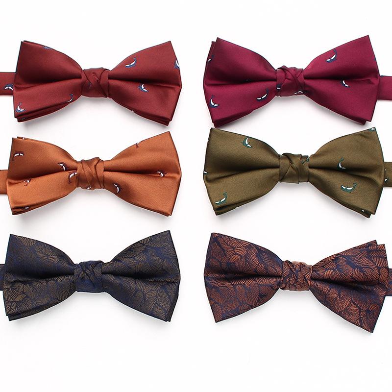 Men'S Bow Tie British Striped Business Bow Tie Wedding Groom Wedding Shirt Suit Bow Tie Accessories