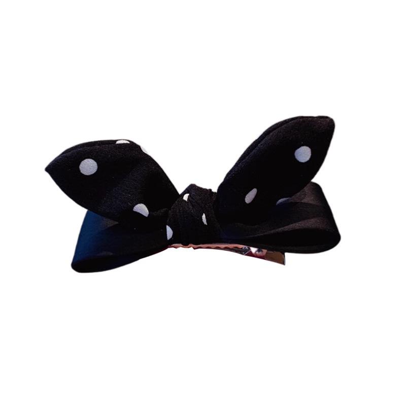 2024 High-End Rabbit Ear Hairpin for Women – Elegant Bangs and Top Clip Decorative Duckbill Clip