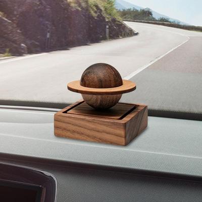 Dřevěný aromaterapeutický difuzér ve tvaru Jupitera Aromaterapeutický olejový difuzér vonné difuzéry pro domácí palubní desku automobilu