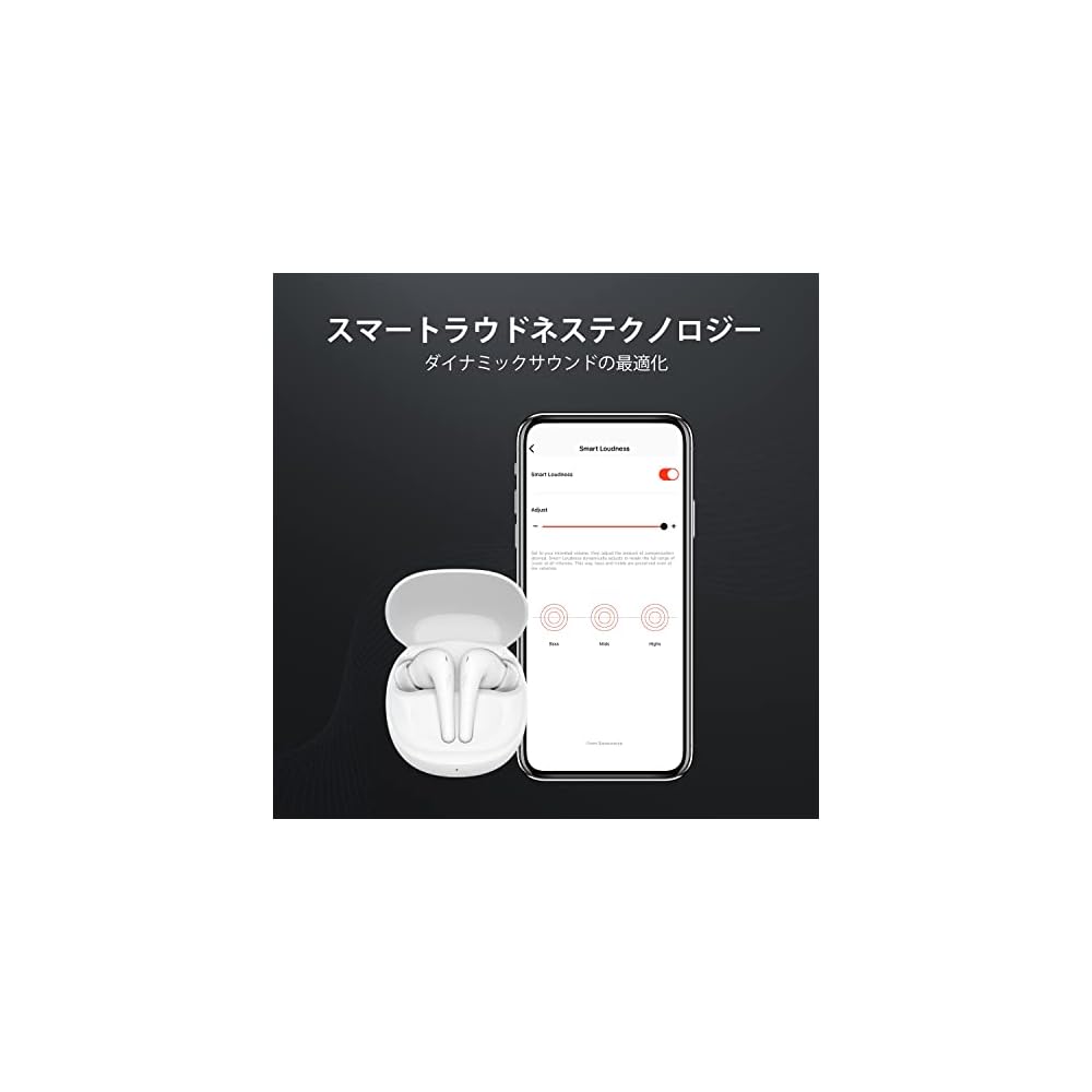 1MORE Aero Wireless Earbuds Active Noise Cancelling Bluetooth 5.2 IPX5 Waterproof White