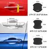 [For Freed] Door Handle Protector, For Cars, For Honda FREED Dedicated Door Knob Guard,