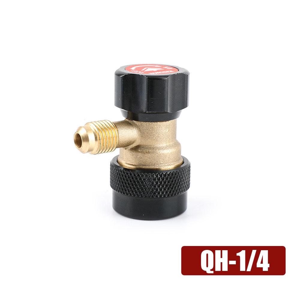 1pc Car Air Conditioning Coupler Car Refrigerant Manifold Connector Car Air Conditioning Connect Adapter Auto Accessories