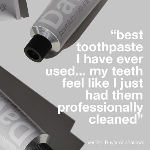 Davids Whitening Toothpaste (Charcoal) Mint 149g