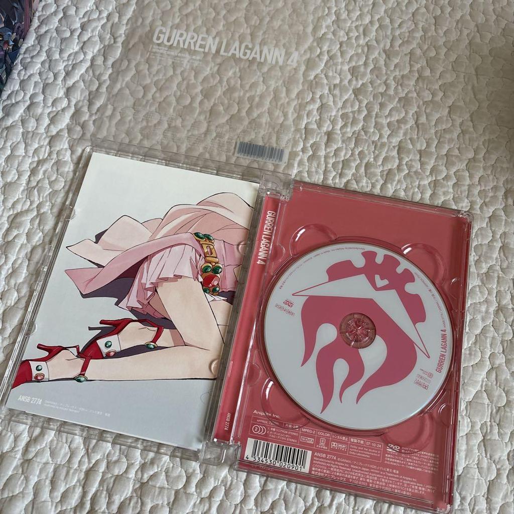 [USED] Free shipping on the Tengen Toppa Gurren Lagann DVD box set