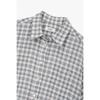 Studio Tomboy Oversized Check Short Sleeve Shirt 9176221989ar