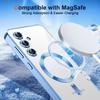 Coque de Protection - BOOLING - Samsung Galaxy A17 4G/5G - Cercle Magnétique Bleu - 2 Vitres - Antichoc