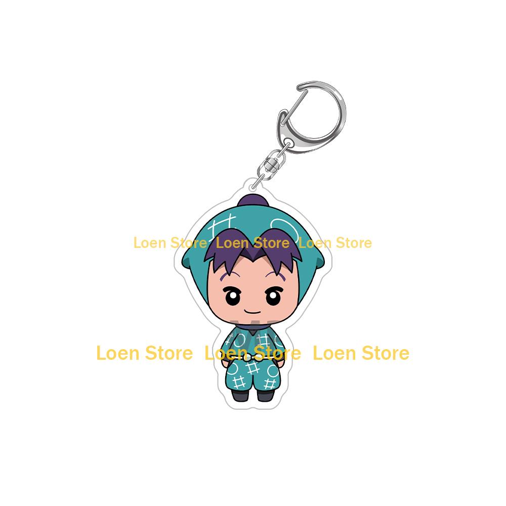 Nintama Rantarou Mascot Kirimaru Shinbei Kuroki Nanatsumatsu Tobe-sensei Doi-sensei Chibi Anime Acrylic keychain Bag pendant Toy