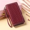 Portfel z zamkiem na smyczy Etui z klapką ze skóry do Samsung Galaxy A55 A15 A05 A35 S24 Ultra S23 S21 FE S22 Plus Etui z paskiem na ramię na karty