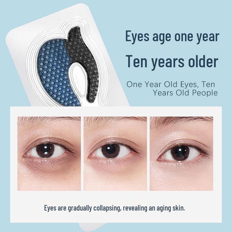 Butterfly-Shaped Collagen Eye Mask Patches for Firming, Reducing Fine Lines, Dark Circles, and Hydrating.