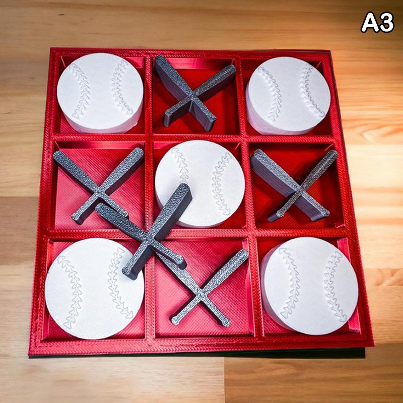 

Спортивная Тема Крестики-Нолики Гольф Бейсбол Футбол Крестики-Нолики Семейная Вечеринка Настольная Игра С Крышкой Дорожная Игра Пляжная Игра Настольный Декор A3