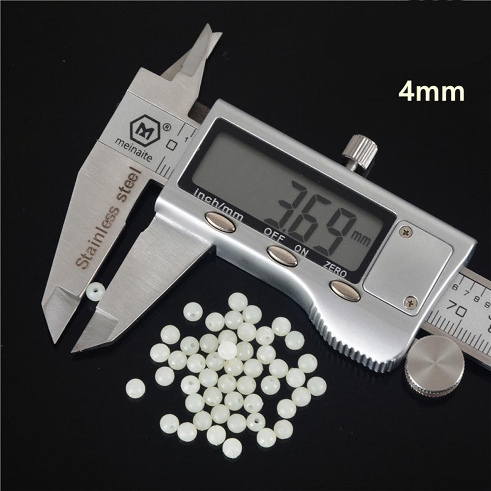 500pcs/lot Luminous Shape Sea Fishing Beads Light Soft Lure Round Floating Float Tackles Accessories Premium Quality 3mm-12mm