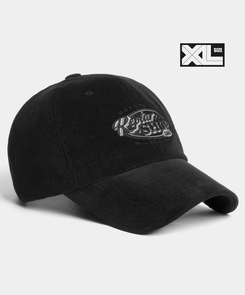 Peullaeto Big Size Corduroy Ball Cap Xl Rs Codu Cap Black