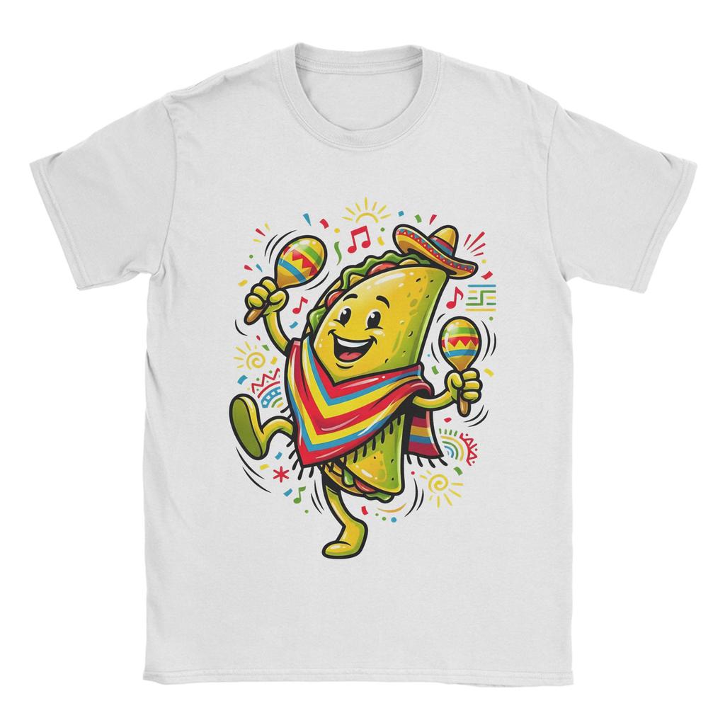 Taco Cinco De Mayo Tshirt For Unisex Unisex Hipster Pure Cotton Tees O Neck Short Sleeve T Shirts Plus Size Clothing