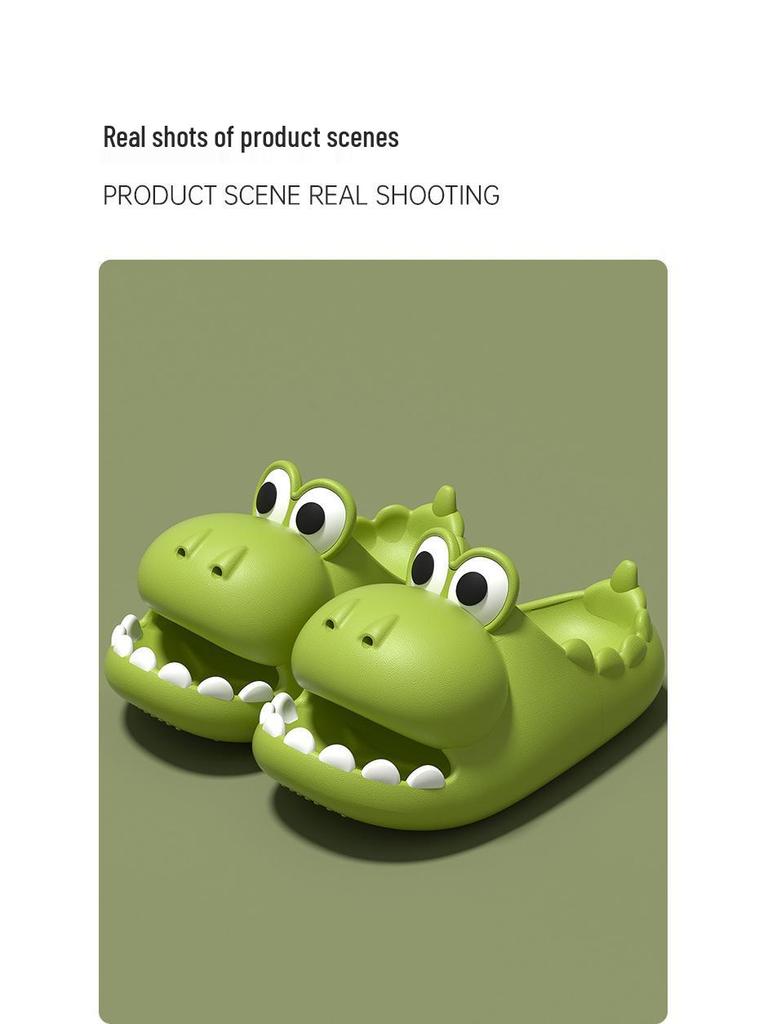 Sandali Estivi da Donna Dinosauro Carini - Antiscivolo, Design Cartone Animato, Ideali per Uso Esterno e Interno