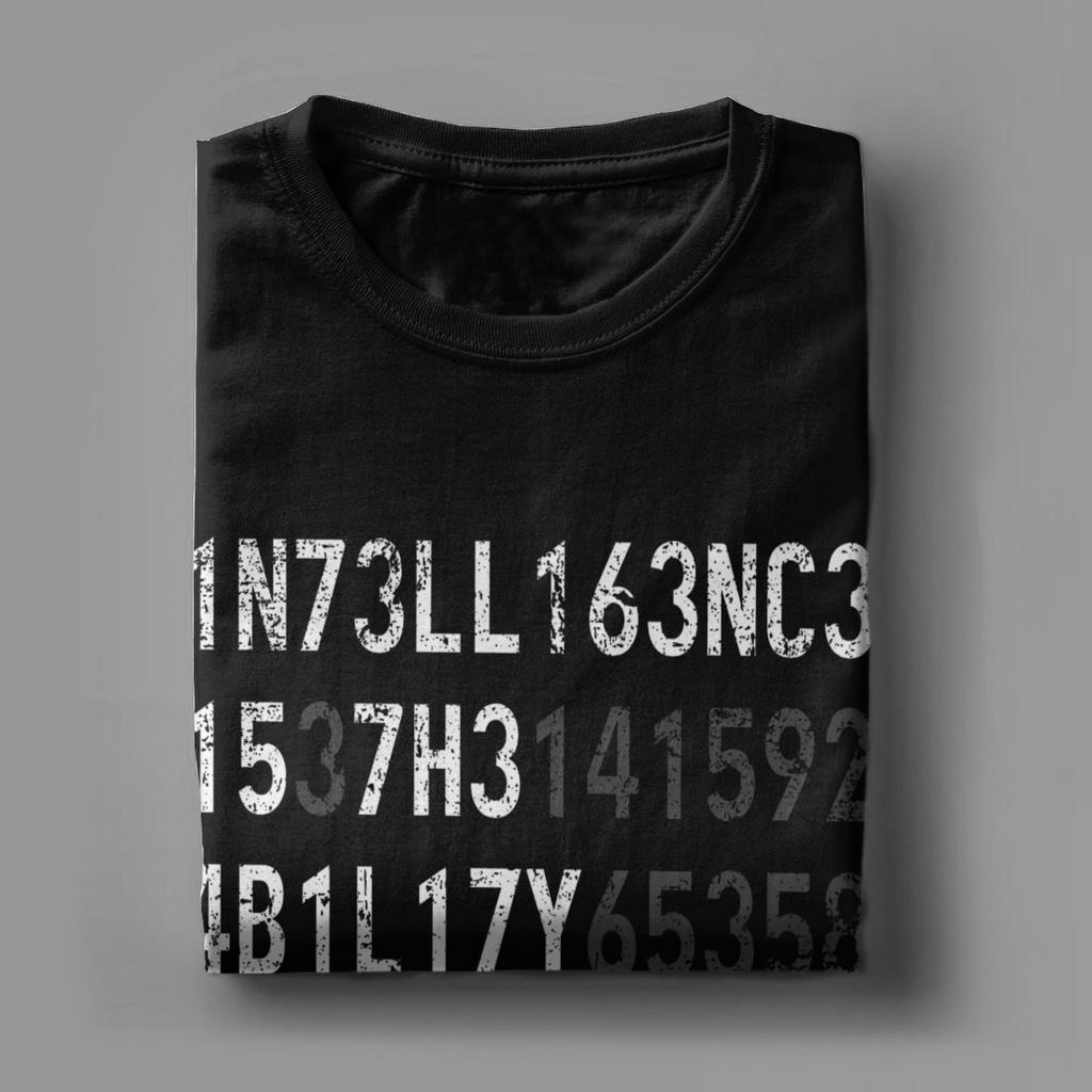 T-shirt Homme L'intelligence est la capacité à s'adapter au changement Humour T-shirt 100% Coton Manches Courtes T-shirt Hauts Idée Cadeau