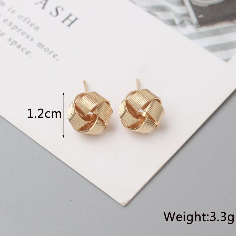 Boucles d'oreilles pendantes torsadées en métal pour femmes, couleur or, alliage enveloppé, déclaration géométrique irrégulière, oreille féminine, zircon, pendientes mujer