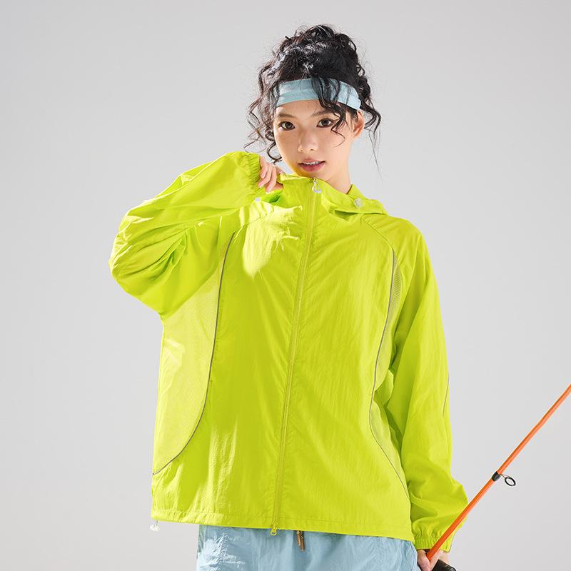 1011 summer new ice silk breathable men's and women's jackets versatile casual fishing climbing running quick-drying sunscreen clothes