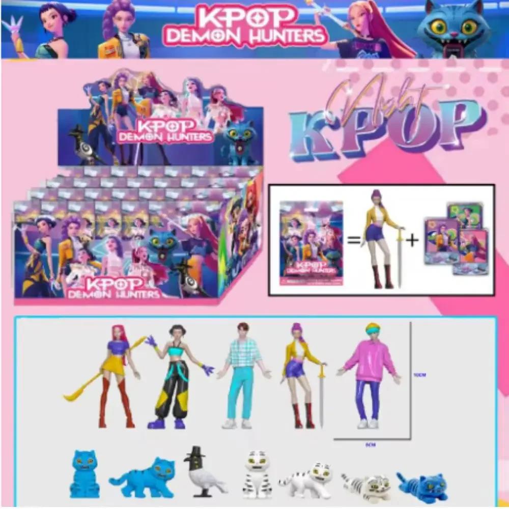 K-Pop Dämonenjäger Adventskalender, Rumi Mira Zoey Tiger, Weihnachts-Countdown-Kalender, 24 Tage Geschenk, Dämonenjäger, Neu