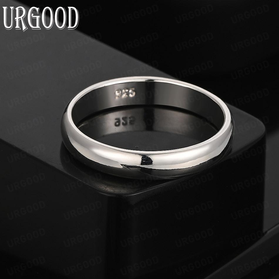 925 Sterling Silver Ring Men Women Fashion Wedding Jewelry