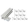 10lots High Strengths Aluminum Shelf Brackets for 202 3030 4040 Profiles Durability and Corrosions Resistant
