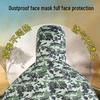 Industriestaubdichte Vollgesichtsmaske & Schal zum Schleifen, Staubschutz, Ideal für Bauwesen & Chemikaliengebrauch