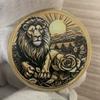 Monedă Suvenir Leu și Tigru Colecție Monede Comemorative Decorațiune Animală Cadou