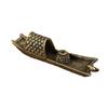 Brass sailboat incense insert ornament creative home bedroom desktop incense insert ornament thread incense antique and old copper ware