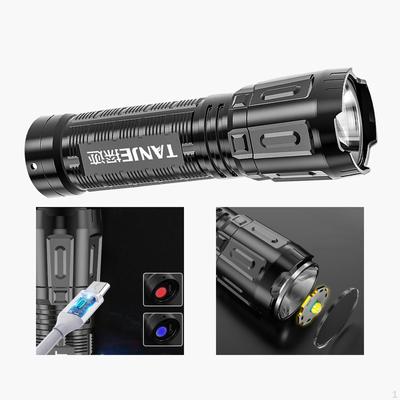 LED Flashlight USB Rechargeable Waterproof Mini Torch for Astronomy Night Observation Hunting Caving