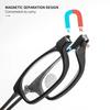 DML Hanging Neck TR90 Men's and Women's Anti-blue Light Portable Ultra-light Computer Glasses Long Narrow Fram Fashionable Item