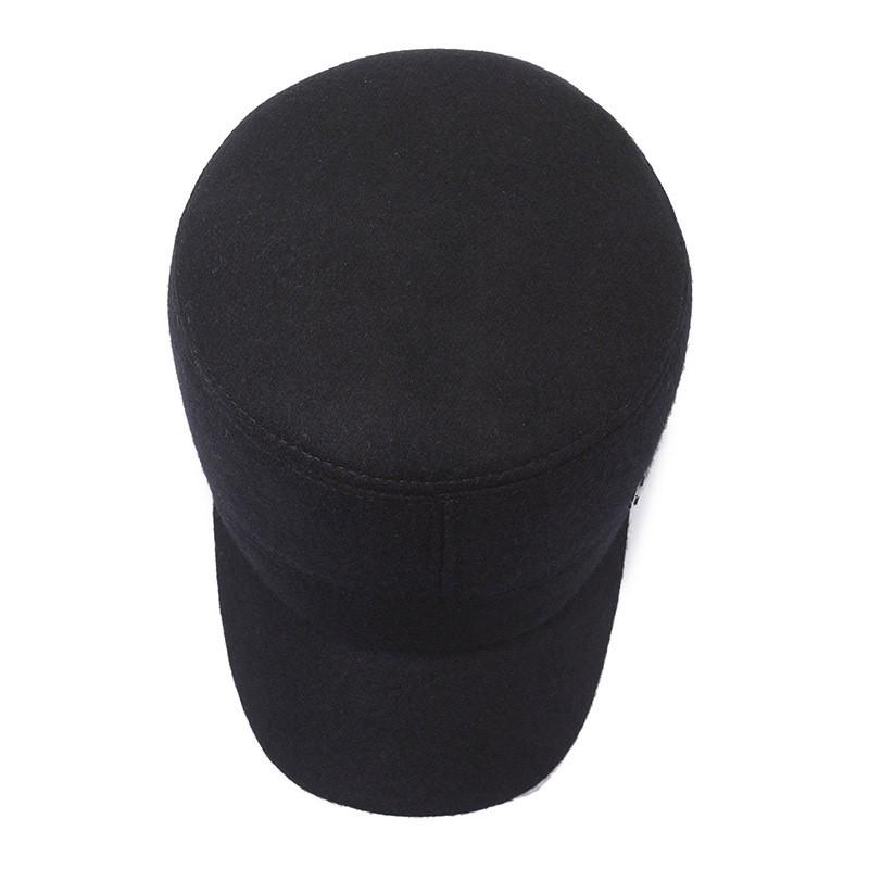 Middle Elderly Aged Hats Big Heads Protective Ear Winter Warmth Velvet Thickened