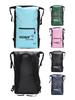 Waterproof Outdoor Drifting & Canyoning Backpack - Double Shoulder Barrel Bag for Beach & Storage.