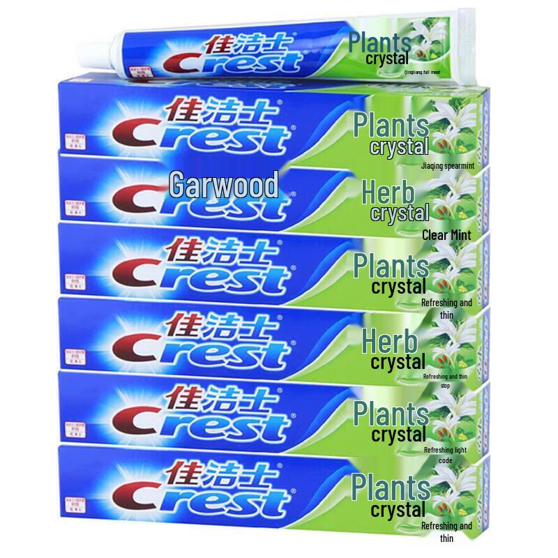 

Зубная паста Crest Natural Multi-Effect Свежая мята, 6 штук