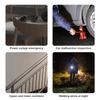 Mini Led Flashlight Not Need Battery Design Cob Cold White Powered By Type C Connectors Portable Pocket Size Working Flashlights