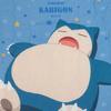 MORIPiLO Single Quilt Pokmon Kabigon Good Night 140x190cm