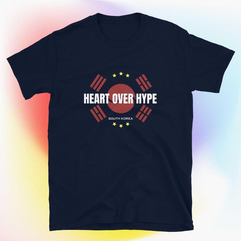 South Korea - Heart Over Hype T-Shirt XL