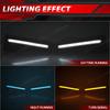 3-colors DRL For Toyota Land Cruiser 250 Prado LC250 2024 2025 Daytime Running Light Turn Signal Lamp Driving Light