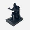 1Pcs Desk Accessories Armored Retro Soldier Pen Holder Warrior Pencil Stand Knight Desk Small Statue Ornaments
