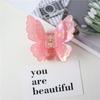 New Sweet Princess Butterfly Crab Hair Clips  Colorful Fairy Butterfly Hair Claw Acetate for Women Hair Accessories