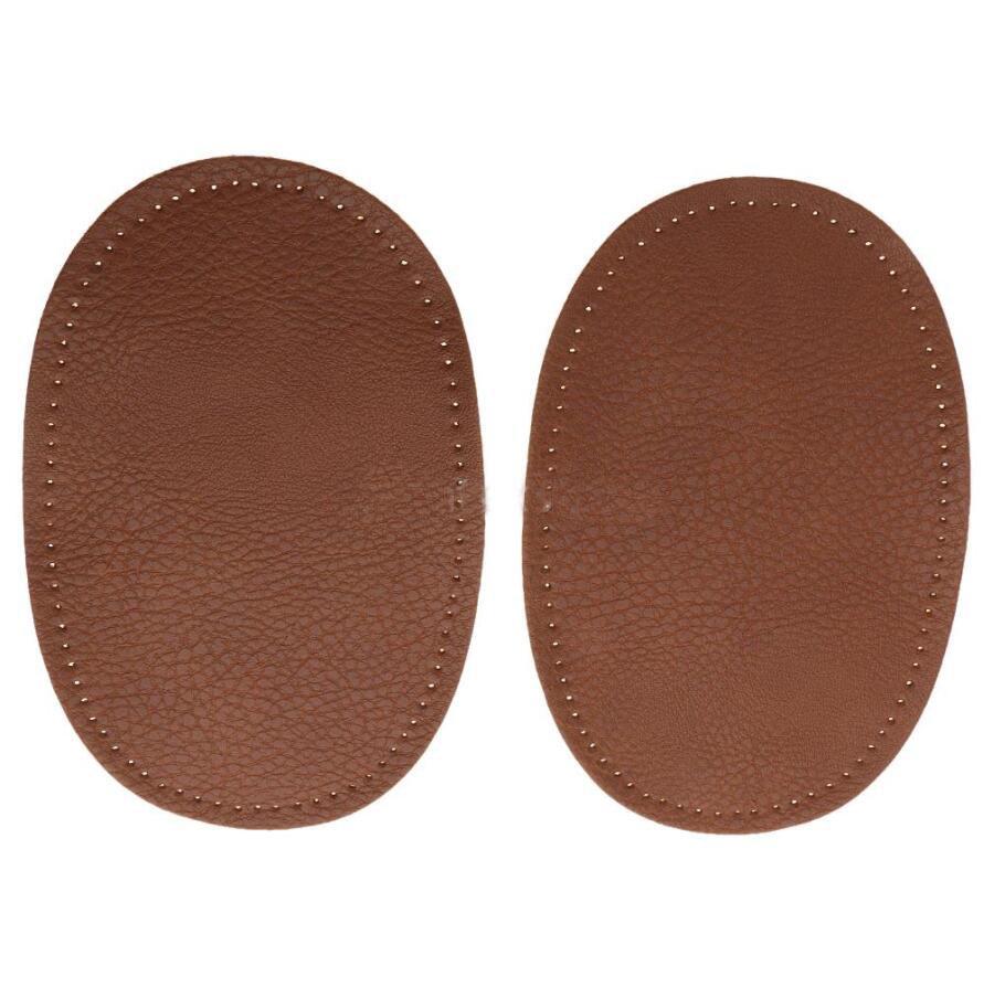 

Прочная овальная нашивка на локоть из искусственной кожи – аксессуар ручной работы своими руками