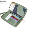 2024 Diebstahlsichere RFID Reisepass- und Dokumentenorganisator Geldbörse