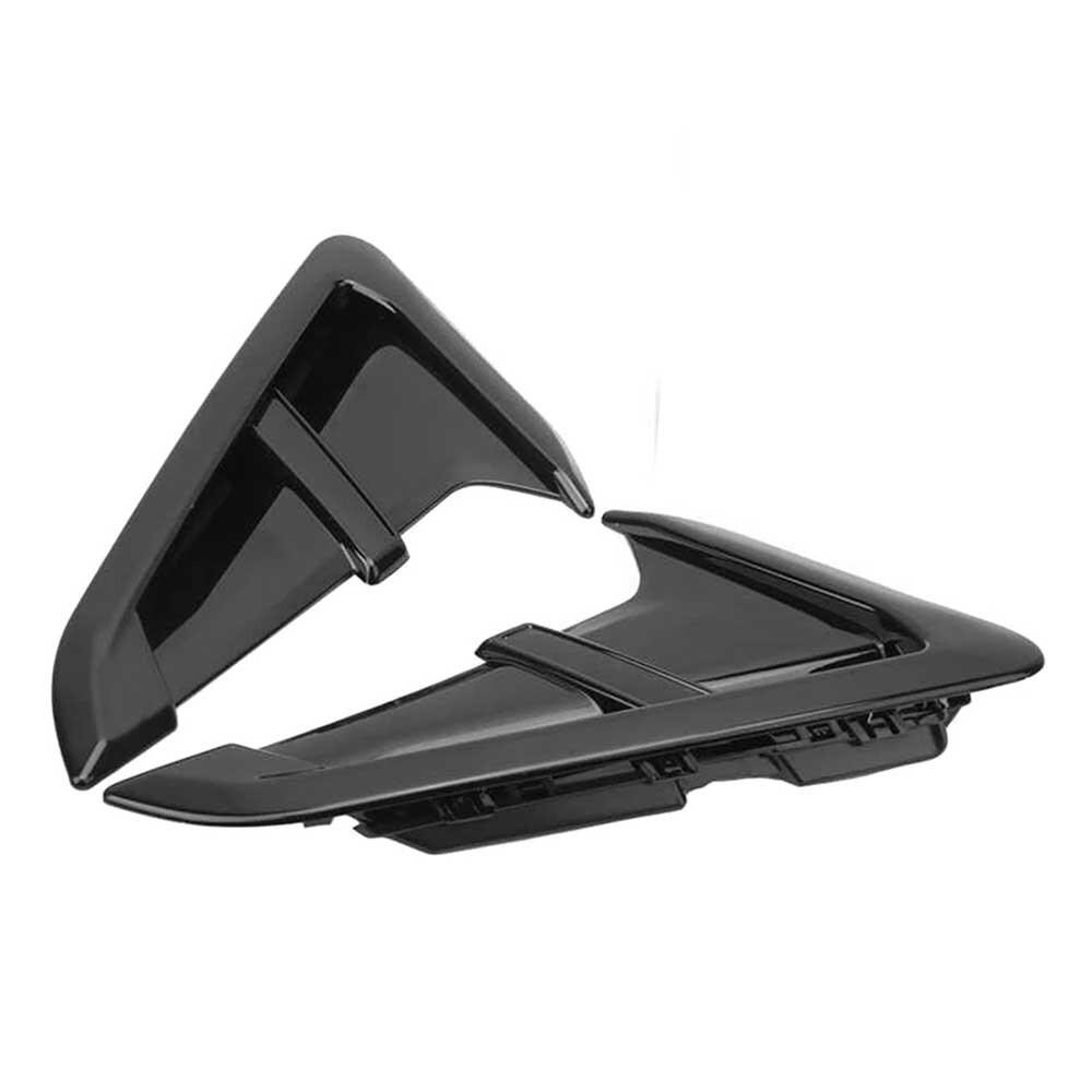 Coppia Copertura Uscita Aria Sfiato Laterale Parafango Nera in ABS per BMW X3 G01 X4 G02 2018-2022