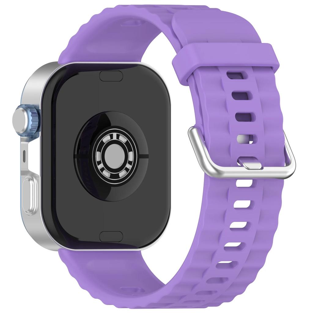 Silikonowy Pasek Do Huawei Watch Fit 4/4pro Pasek Na Nadgarstek Regulowana Opaska Z Czarną Klamrą Pasek Do Zegarka Huawei Watch Fit 3