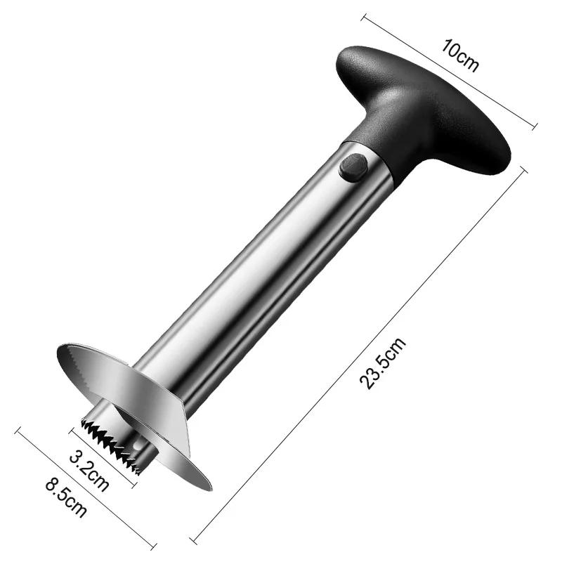 

Ананасорезка, Фрукторезка, Нож для ананаса, Инструменты для нарезки фруктов из нержавеющей стали, Кухонные принадлежности серебряный