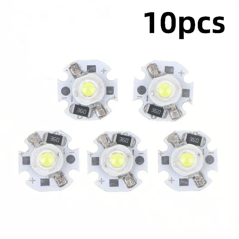 5/10Pcs 16mm 20mm LED Lamp Boards 1W 3W Single Color 5V 12V Warm Neutral White Spotlights Downlights Sunset Lights